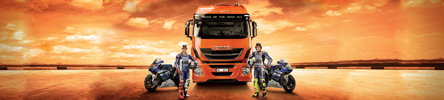 Iveco is Official Sponsor of the 2013 MotoGP and Yamaha Factory Racing Team
